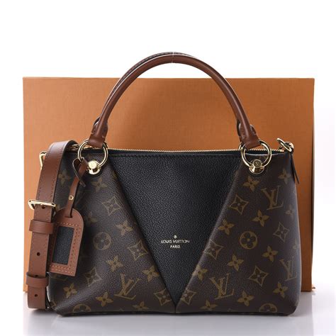 louis vuitton v tote bb black|louis vuitton neverfull tote.